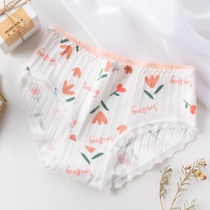 Culotte slip respirant  en coton pour femme