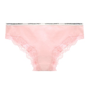 Culotte slip sexy et respirante en coton