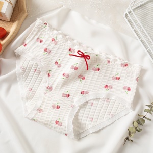 Culotte slip pour jeune fille en  coton