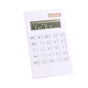 Calculatrice solaire à 12 chiffres double alimentation