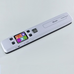 iScan02 Scanner de photos documents portable format JPEG/PDF