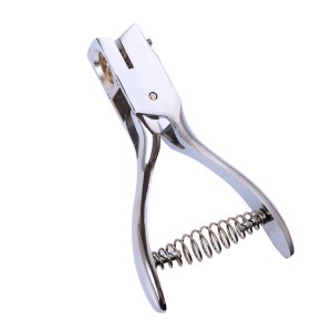 Pince de perforation pour matière en PVC trou elliptique