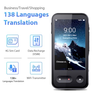 Traducteur intelligent 4G prend en charge de la traduction vocale/photo/enregistrement vocal WIFI