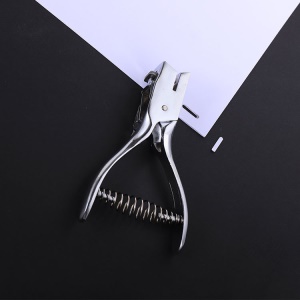 Pince de perforation pour matière en PVC trou elliptique