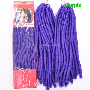 Extensions capillaires synthétiques, Faux Locs papillon