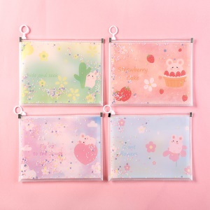 Papeterie Pochette de Rangement en plastique étanche École Primaire zip