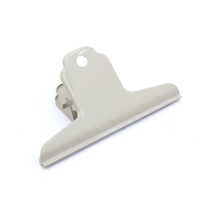 Clip à dossiers métal acier inoxydable 100mm