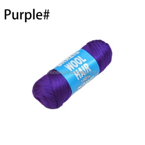 Extension capillaire pour femme 100% laine brésilienne acrylique  de 28 pouces