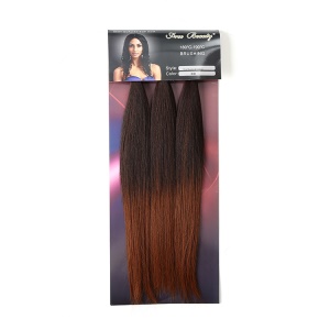 Perruque extensions de cheveux en fibre chimique résistant aux hautes températures cheveux raides