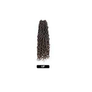 Perruque synthétique pour femme 20 pouces  cheveux bouclés