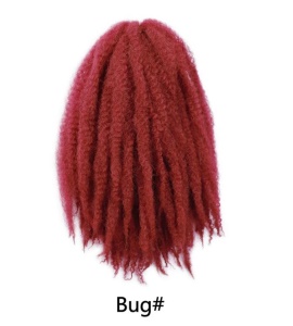Mèche dreadlocks en fibre synthétique 18 pouces crochet