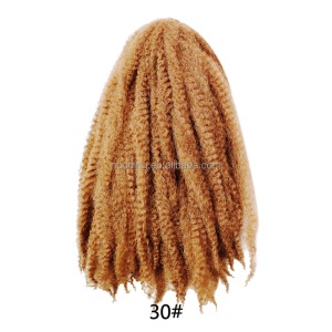 18 pouces mèches dreadlocks en fibre synthétique résistante à la chaleur