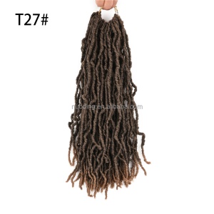 Extensions de cheveux  synthétique pour femme 20 pouces cheveux tressés