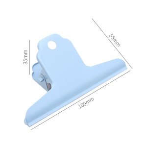 Clip à dossiers métal acier inoxydable 100mm