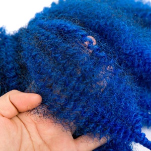 Mèche crépu en fibre synthétique 10 pouces cheveux crochet