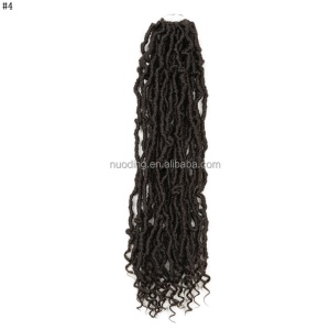 Cheveux synthétiques faux locs en fibre basse température  20 pouces