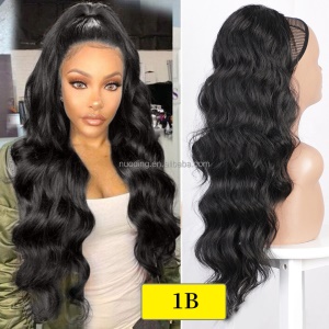Mèches en fibre synthétique cheveux long ondulé 24 pouces