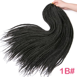 Mèche tresse 24 pouces cheveux longs raide fibre de haute température