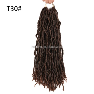 Extensions de cheveux  synthétique pour femme 20 pouces cheveux tressés