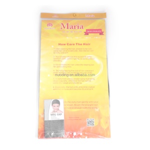 Extension de cheveux lot de 6 pièces cheveux noir longs et raides avec fermeture en dentelle 4 longueurs differentes
