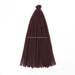 Dreadllock en fibre synthétique extensions de cheveux crochet en gros