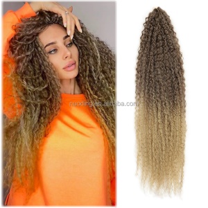 Cheveux synthétiques  bouclés 20 pouces