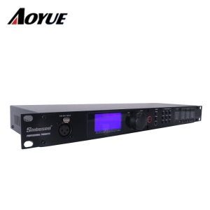 Processeur audio numérique avec 2 ports d'entrée en 6 ports de sorties