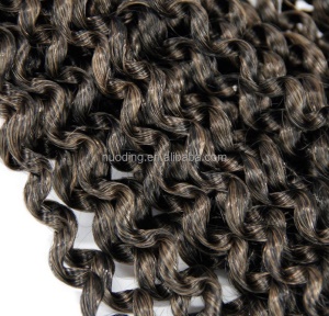 Mèche de 18 pouces aux cheveux torsade en fibre synthétique   basse température