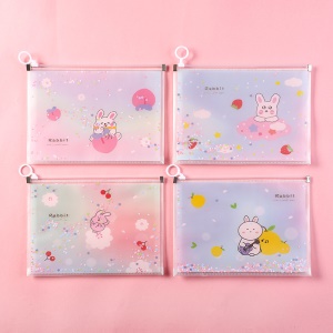 Papeterie Pochette de Rangement en plastique étanche École Primaire zip