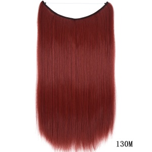 Mèches aux cheveux raides de 22 pouces  en fibre synthétiques haute température