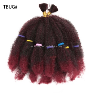 Mèche crépu en fibre de haute température 12 pouces
