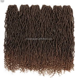 Perruque synthétique pour femme 20 pouces  cheveux bouclés
