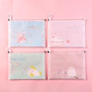 Papeterie Pochette de Rangement en plastique étanche École Primaire zip