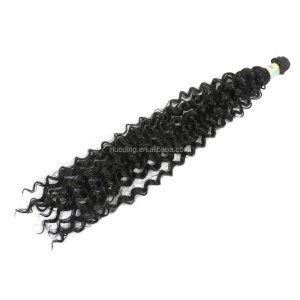 Extension de cheveux en fibre de haute température 18 pouces cheveux bouclés lot de 8 pcs