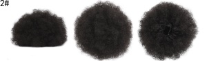 Chignon synthétique bouclé de haute qualité
