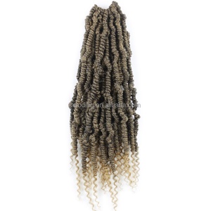 Extension de cheveux 14/18 pouces dreadlocks en fibre synthétique de basse température