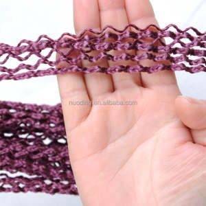 Extension capillaire tressé ondulée pour femme en fibre synthétique