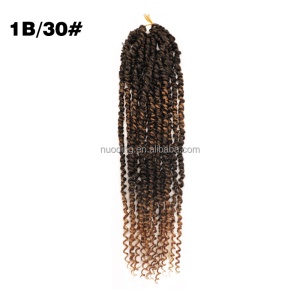 Extensions de cheveux crochet en fibre synthétique 22 pouces