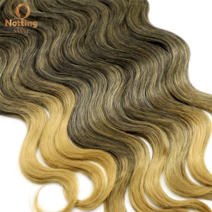 Mèches synthétiques cheveux longs bouclés doux Deep Wave pour tressage