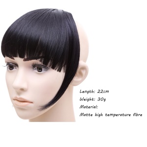 Franges en cheveux synthétiques