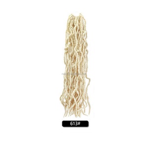 Extensions de cheveux  synthétique pour femme 20 pouces cheveux tressés