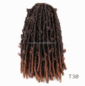 Tresses pour femmes de 12pouces  aux cheveux bouclé  en fibre synthétique à basse température