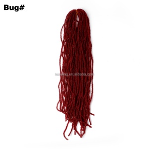 Extensions de cheveux synthétiques 24 brins/paquet 18 pouces