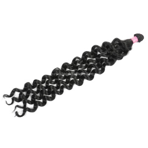 Extension de cheveux en fibre synthétique bouclé 18 pouces lot de 8pcs