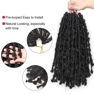 Cheveux  synthétiques  tressés  pour femmes 12-14 pouces