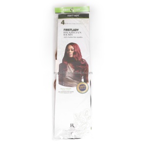 Extension de cheveux lot de 4 pièces cheveux en fibre synthétique longs et ondulés 4 longueurs differentes