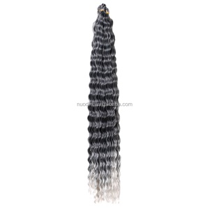 Mèches de cheveux synthétique ondulés 30 pouces