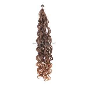 Extension de cheveux en fibre haute température cheveux bouclé