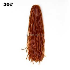 Mèche tresse en fibre de basse température 18 pouces cheveux crochet