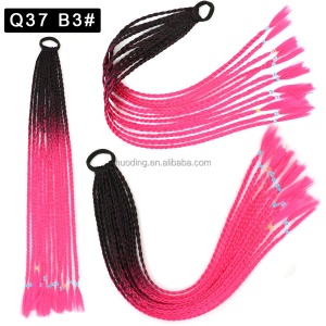 Tresse de 22 pouces en fibre  à haute résistance à la chaleur